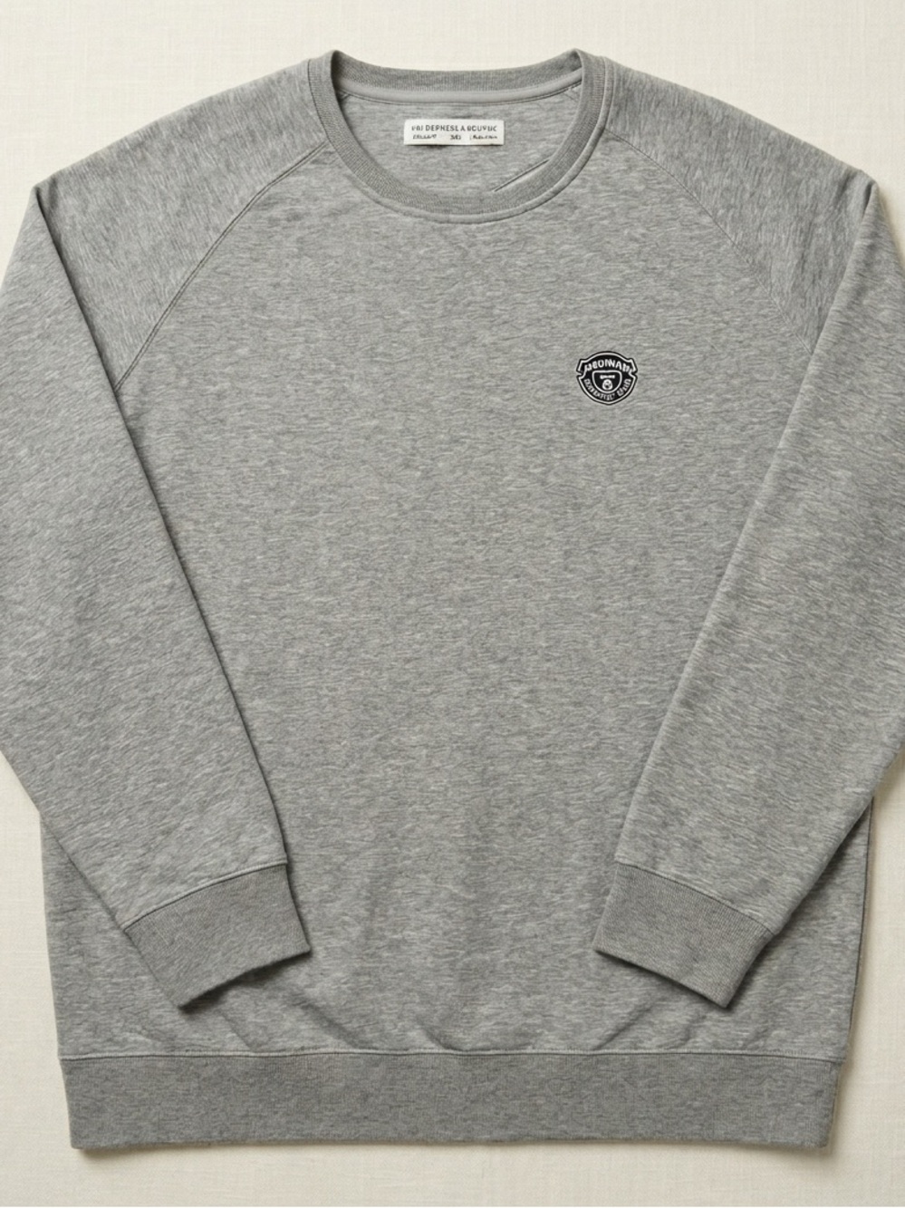 Holderness & Bourne Medinah Country Club The Smith Crew Neck Sweatshirt Gray XXL